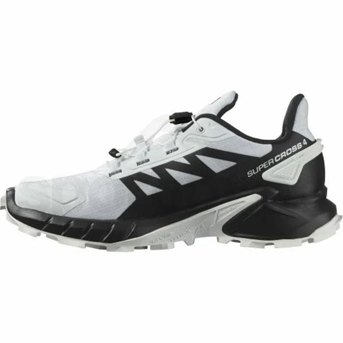 Zapatillas de Running para Adultos Salomon Supercross 4 Blanco/Negro
