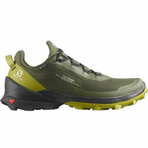 Running Shoes for Adults Salomon Cross Over Olive GORE-TEX Moutain
