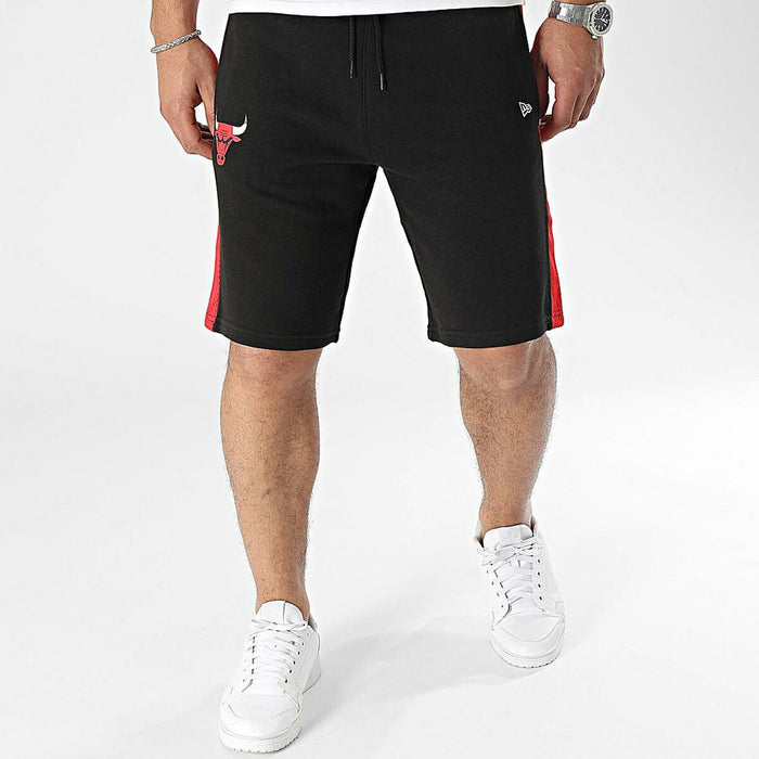 Men's Sports Shorts New Era NBA MESH PANEL OS SHORTS CHIBUL 60435477 Black