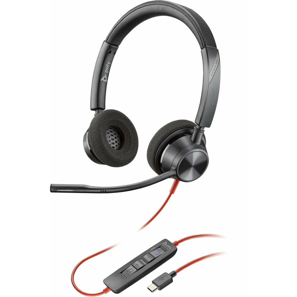 Auriculares Poly BW 3320 Negro