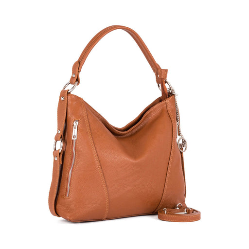 Women's Handbag Mia Tomazzi WB113036-COGNAC Brown 33 x 27 x 8,5 cm