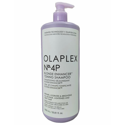 Shampooing Olaplex Nº4P Bond Maintenance Protecteur de couleur Tonifiante 1 L