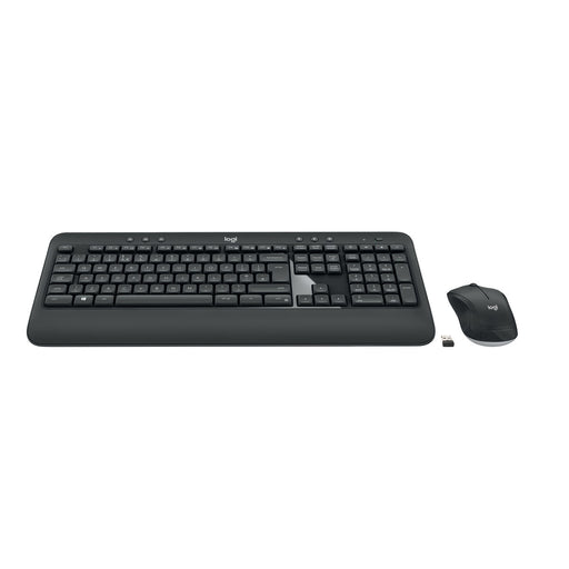 Keyboard and Wireless Mouse Logitech MK540 Qwerty UK White Black Black/White