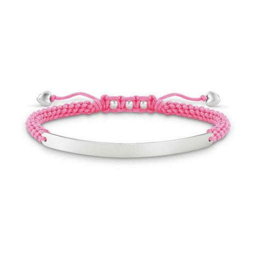 Ladies' Bracelet Thomas Sabo LBA0049-173-9 16 - 19 cm Silver Pink 21 cm