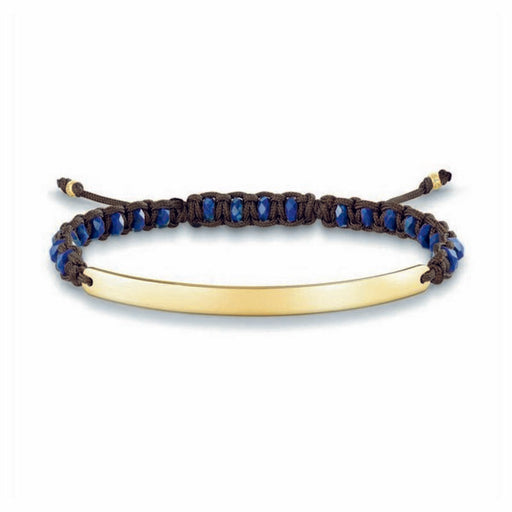 Bracelet Femme Thomas Sabo LBA0056-892-32-L19v Bleu Doré Argent (16 - 19 cm)