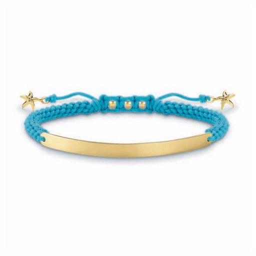 Ladies'Bracelet Thomas Sabo LBA0060-848-1 Blue Silver Golden