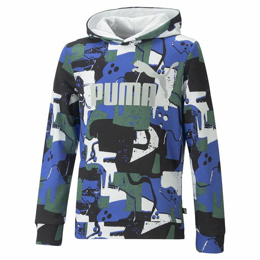 Children’s Sweatshirt Puma Essentials+ Street Art Aop Blue