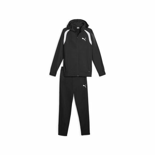 Tracksuit for Adults Puma Poly Op Black Men