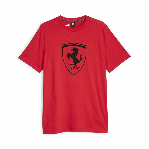 Men’s Short Sleeve T-Shirt Puma Ferrari Race Tonal B Red