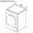 Condensation dryer Balay 3SC378B