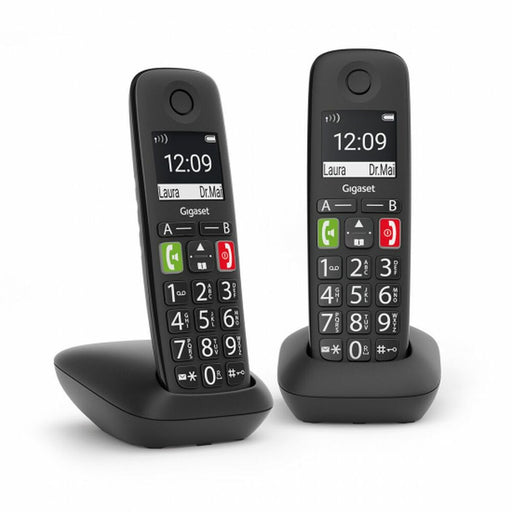 Wireless Phone Gigaset E290 Duo Black