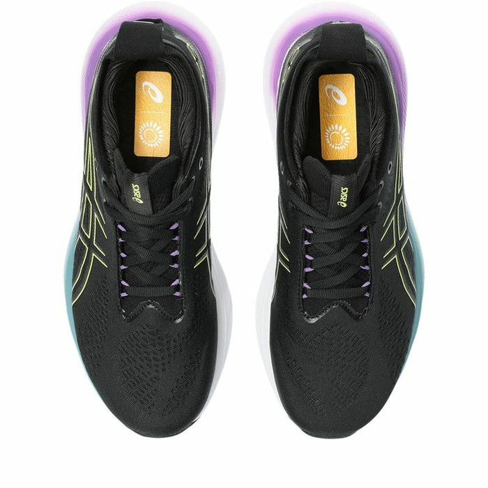 Running Shoes for Adults Asics Gel-Nimbus 25  Lady Black
