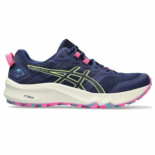 Running Shoes for Adults Asics Trabuco Terra 2 Moutain Lady Blue