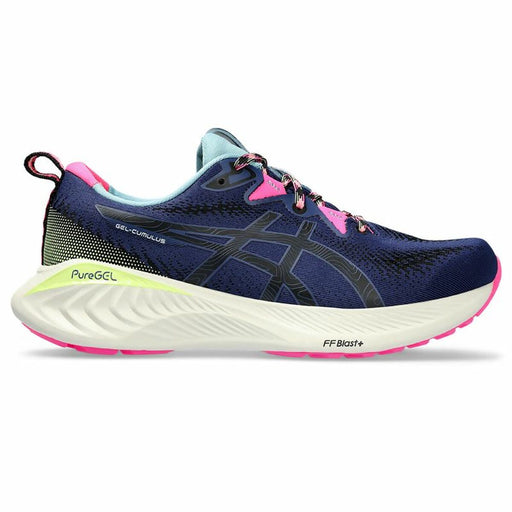 Running Shoes for Adults Asics Gel-Cumulus 25 Lady Navy Blue