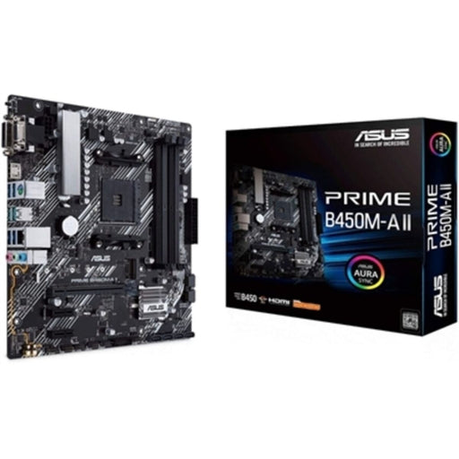 Motherboard Asus PRIME B450M-A II mATX DDR4 AM4 AMD B450 AMD AMD AM4