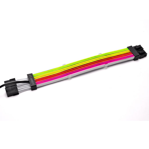 Cable Lian-Li Strimer Plus 8 Pin Straight Male Plug Black Transparent
