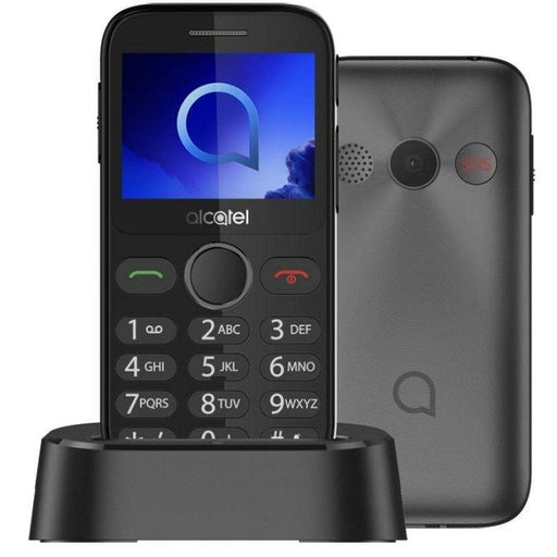 Téléphone portable pour personnes âgées Alcatel 2020X Noir
