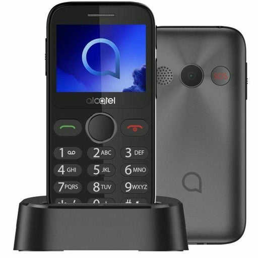 Téléphone portable pour personnes âgées Alcatel 2020X-3AALWE11 32 GB Noir