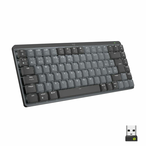 Bluetooth Keyboard Logitech 920-010780 English EEUU Black Grey QWERTY Qwerty US International
