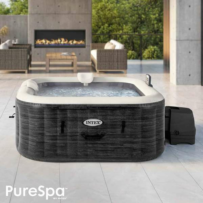 Inflatable Spa Colorbaby Purespa Burbujas Greystone Deluxe 795 L