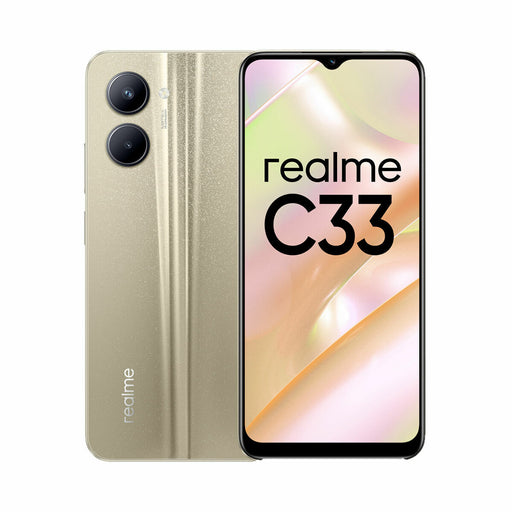 Smartphone Realme C33 Golden 4 GB RAM Octa Core Unisoc 6,5" 64 GB 1 TB