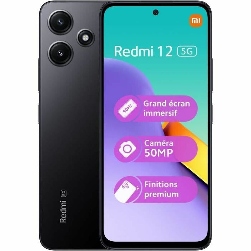 Smartphone Xiaomi REDMI 12 5G 4-128 BK 6,8" 4 GB RAM 128 GB Black