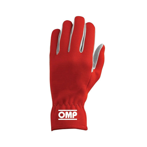 Gloves OMP Rally Racing Red S