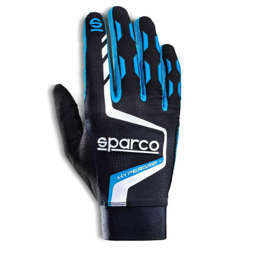 Gloves Sparco HYPERGRIP+ Black/Blue 11