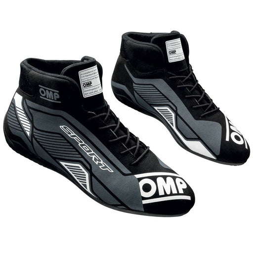 Racing Ankle Boots OMP SPORT Black/White 43