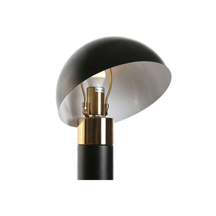 Lampe de bureau DKD Home Decor Noir Doré Métal 220 V 50 W 24 x 24 x 37 cm