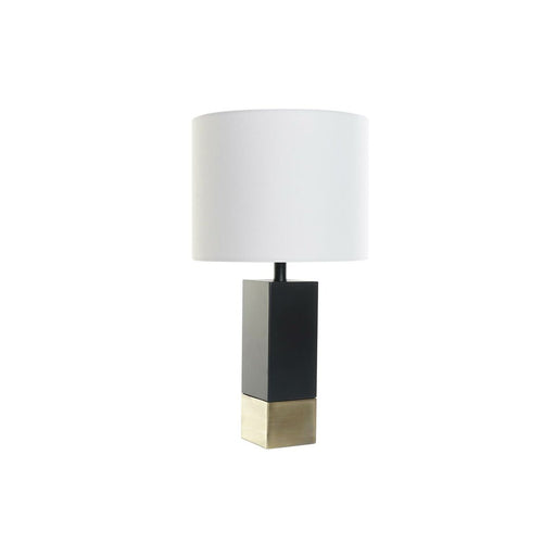 Desk lamp DKD Home Decor White Black Golden Metal 50 W 220 V 36 x 36 x 60 cm