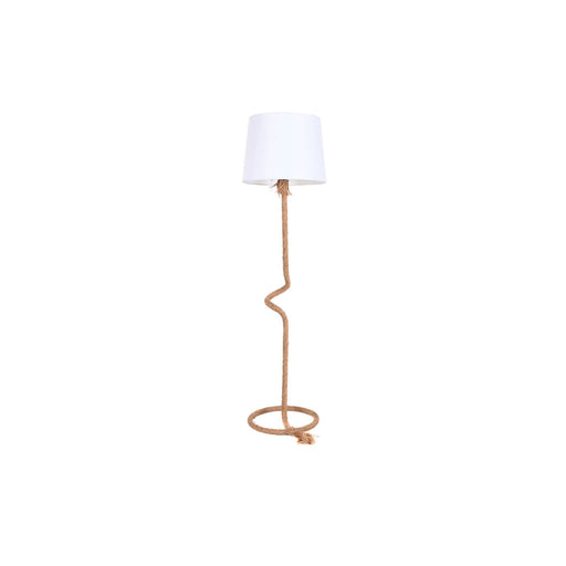 Floor Lamp Home ESPRIT White Brown Rope 50 W 220 V 40 x 40 x 151 cm