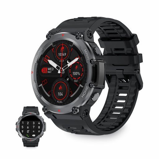 Smartwatch KSIX Oslo 1,5" Bluetooth 5.0 270 mAh Black
