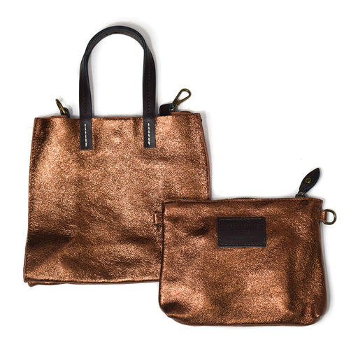 Women's Handbag Maison Heritage MH_002 Brown 22 x 21 cm