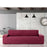 Sofa cover set Eysa TROYA Burgundy 70 x 110 x 210 cm 2 Pieces