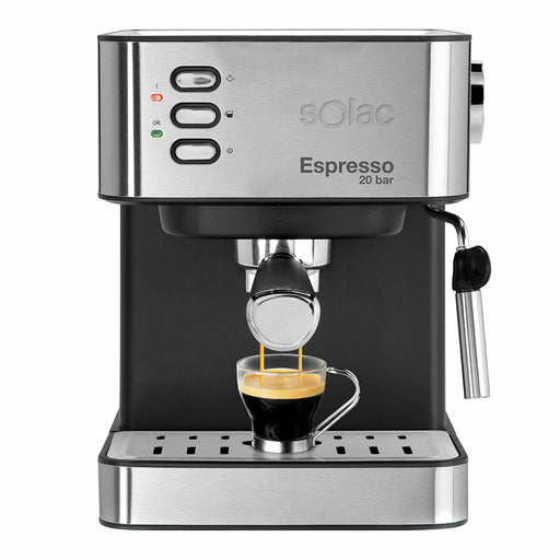 Express Coffee Machine Solac Black 1,2 L