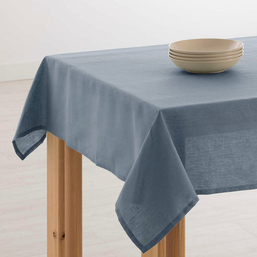 Tablecloth Muaré 350 x 150 cm Blue