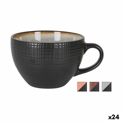 Cup La Mediterránea Sauvage 425 ml Ceramic (24 Units)