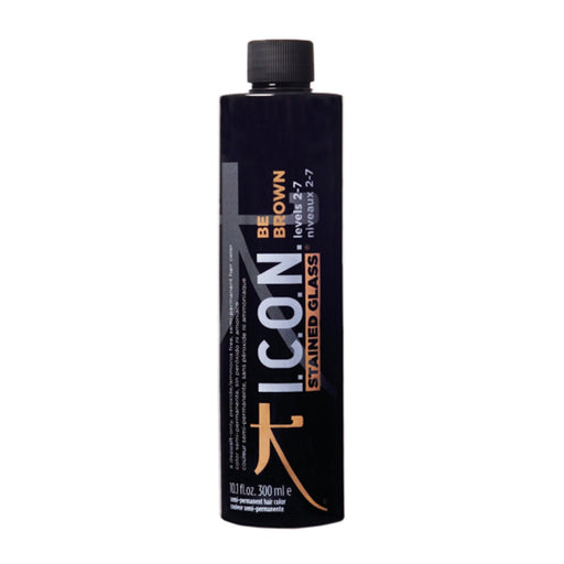 Semi-Permanent Tint Stained Glass Be Brown I.c.o.n. Stained Glass Be Brown N2-7 (300 ml) Nº 2-7 300 ml
