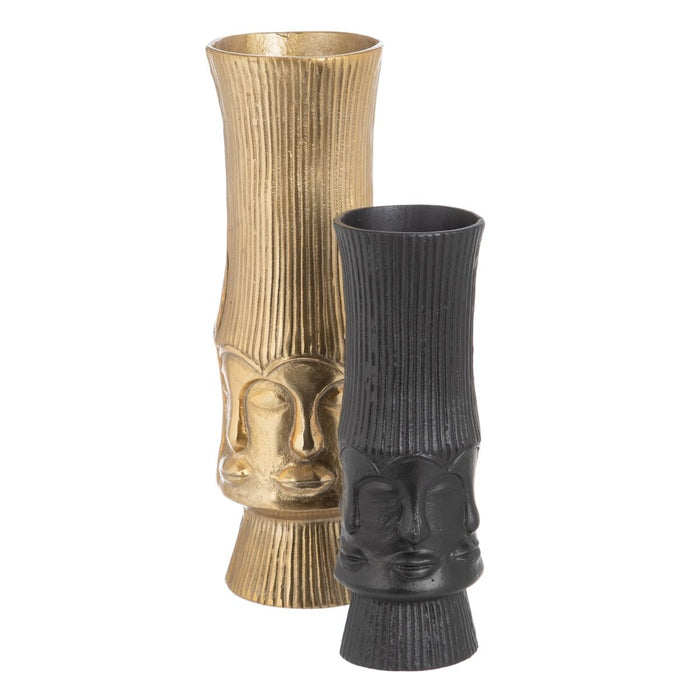 Vase Golden Metal 15 x 15 x 46 cm