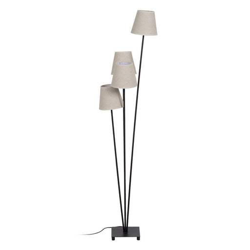 Floor Lamp Brown Black Cream Iron 60 W 220-240 V 30 x 36 x 144 cm