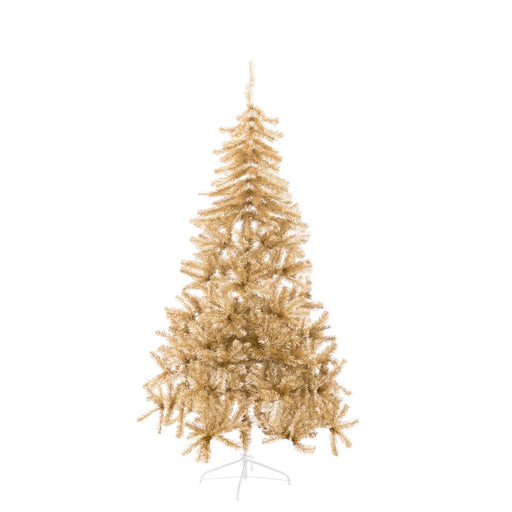 Christmas Tree Golden Metal Plastic 180 cm