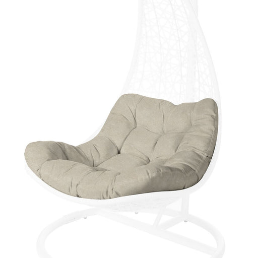 Coussin de chaise Niva 100 x 70 x 15 cm Beige