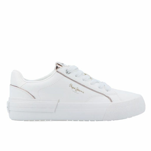 Women's casual trainers Pepe Jeans Allen Low White