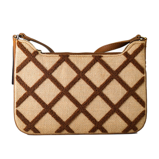 Bolso Mujer Laura Ashley SALWAY-QUILTED-TAN Marrón 28 x 17 x 7 cm
