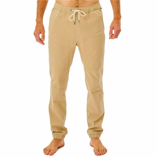 Trousers Rip Curl Re Entry Jogger Beige