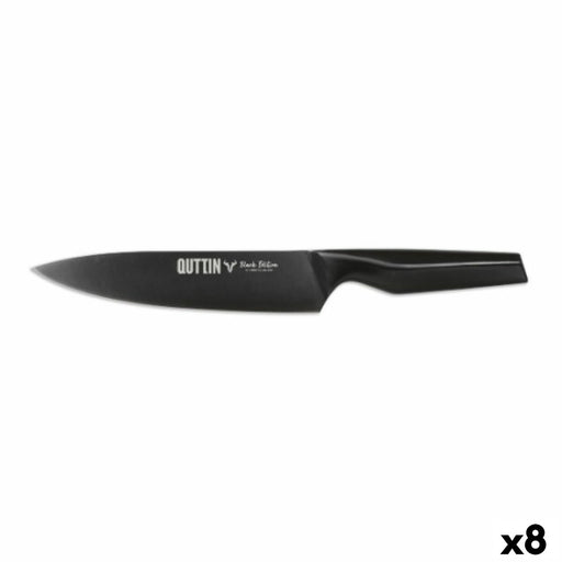 Couteau Chef Quttin Black Edition 20 cm (8 Unités)