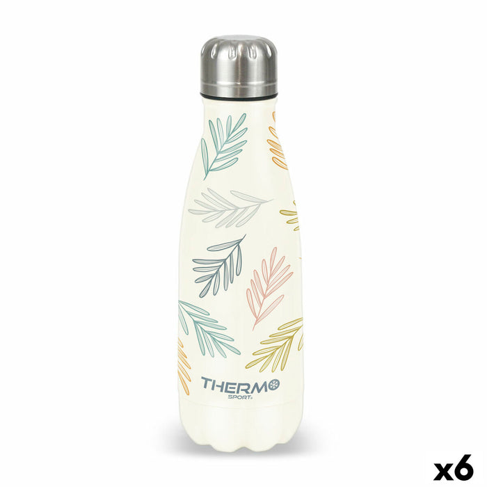 Botella Térmica ThermoSport Hojas 350 ml (6 Unidades)