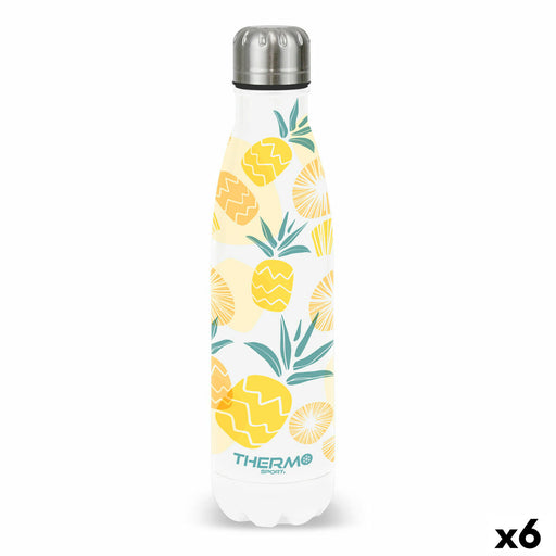 Thermal Bottle ThermoSport Pineapple 500 ml (6 Units)
