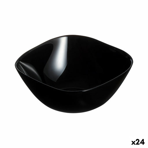 Bowl Luminarc Multiusos Multi-use Ø 14 cm Black Glass (24 Units)
